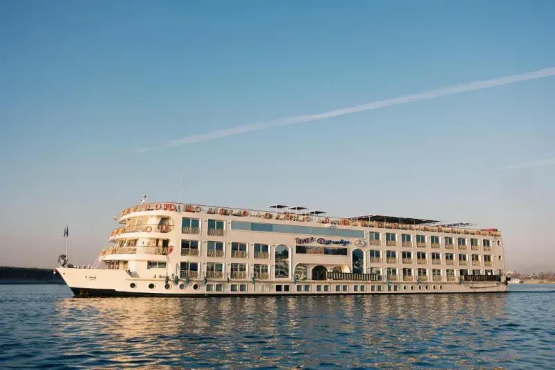 Tower Prestige Nile Cruise 2026 — 2 Jacuzzis, Piano Bar & Suites from $629